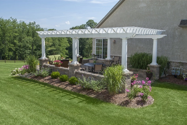 Classy Pergola with Paver Patio by Winland's Complete Landscaping Service - Photo 4