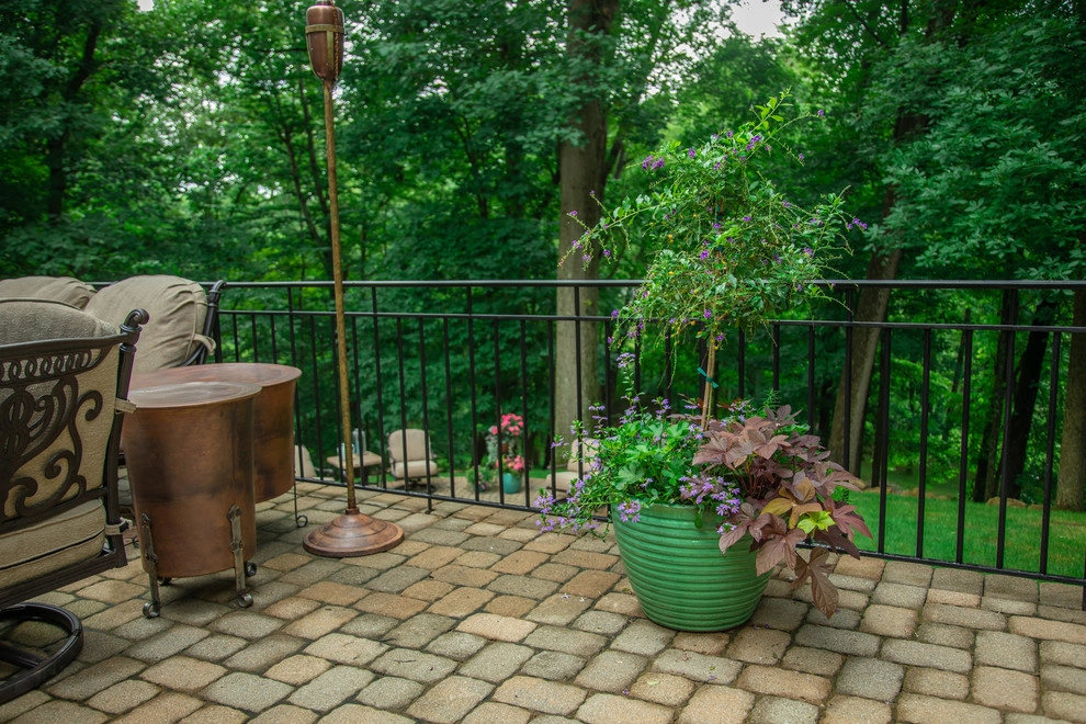 Traditional Home & Colorful Containers by Winland's Complete Landscaping Service - Photo 28