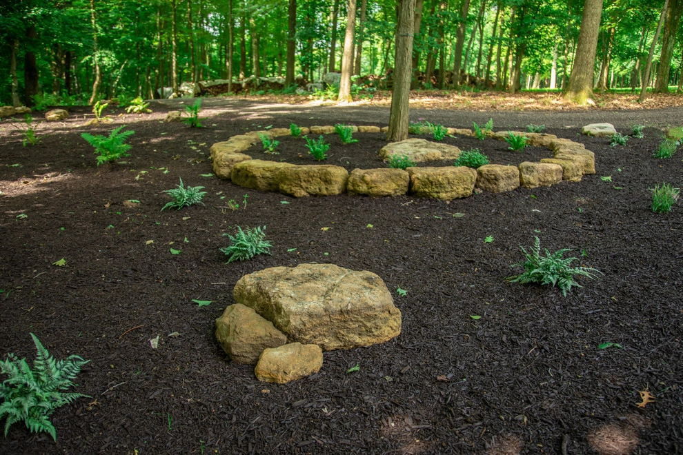 Traditional Home & Colorful Containers by Winland's Complete Landscaping Service - Photo 2