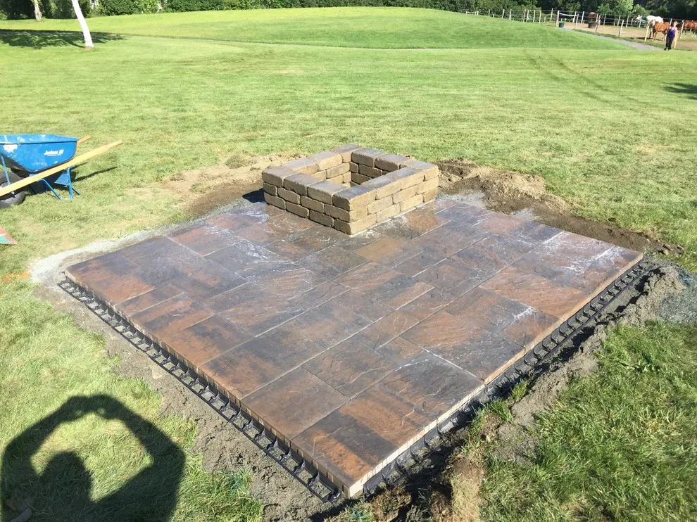 Cozy patio with firepit by Maple Creek Landworks LLC - Photo 4
