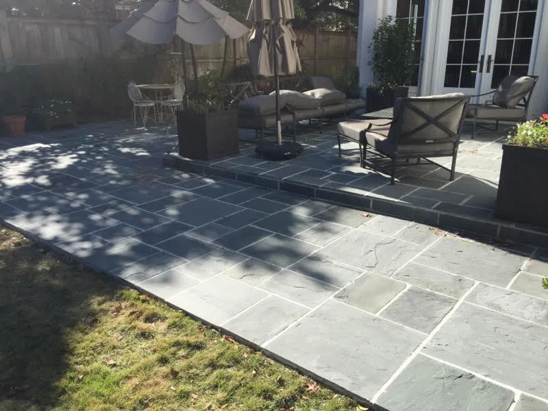 Stone Terrace and Pathway by Brick Restoration - Photo 5