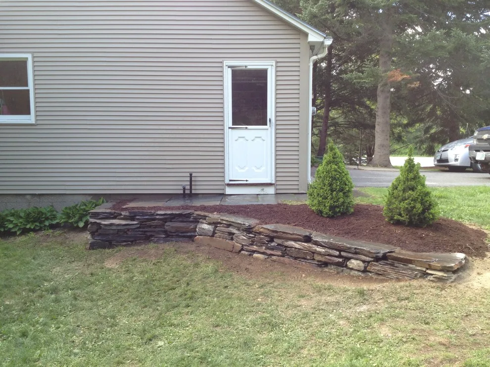 Compact Stone Barrier with Pathway by Maple Creek Landworks LLC - Photo 4