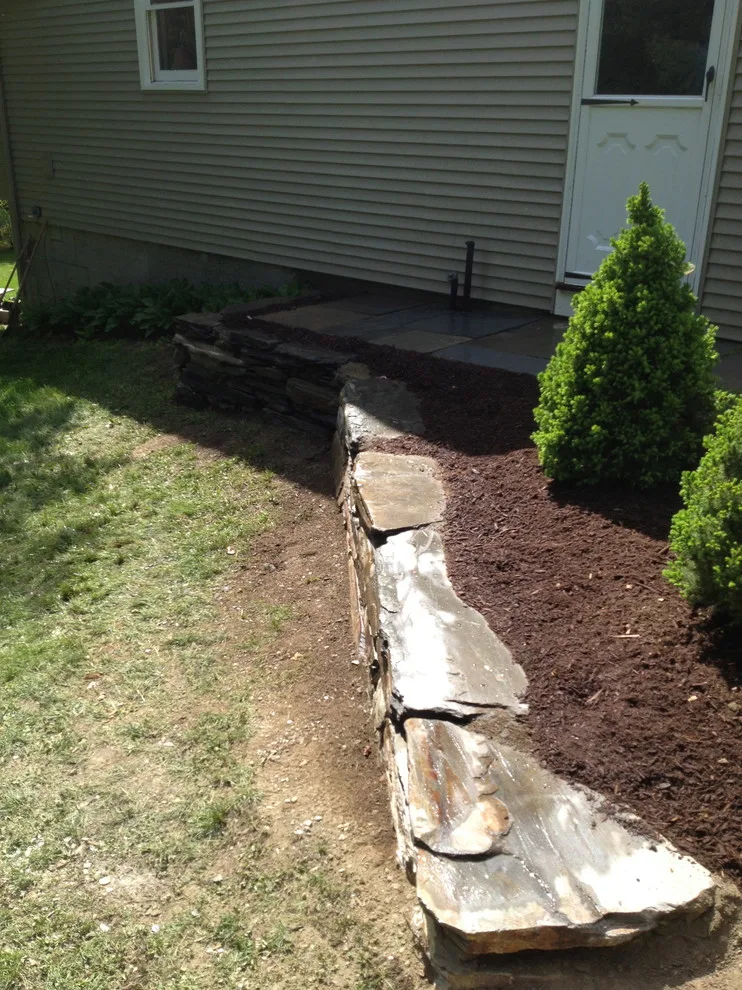 Compact Stone Barrier with Pathway by Maple Creek Landworks LLC - Photo 6