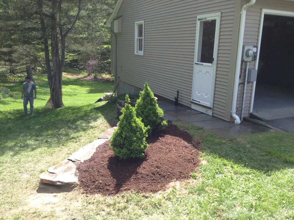 Compact Stone Barrier with Pathway by Maple Creek Landworks LLC - Photo 7