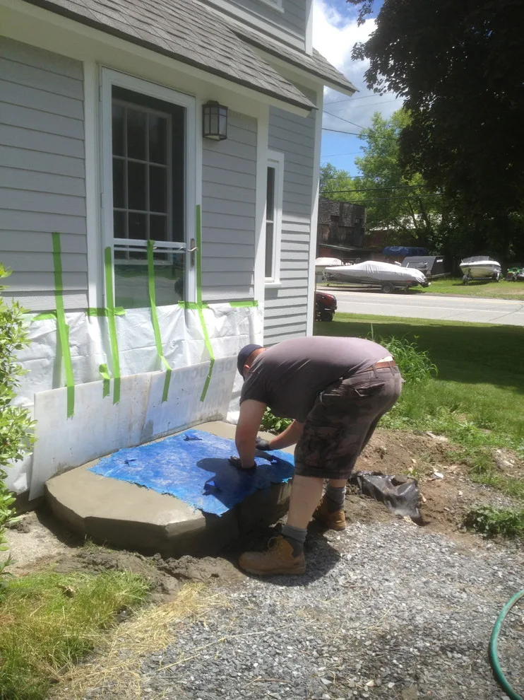 Decorative Step Installation for Small Walkway Expansion by Maple Creek Landworks LLC - Photo 9
