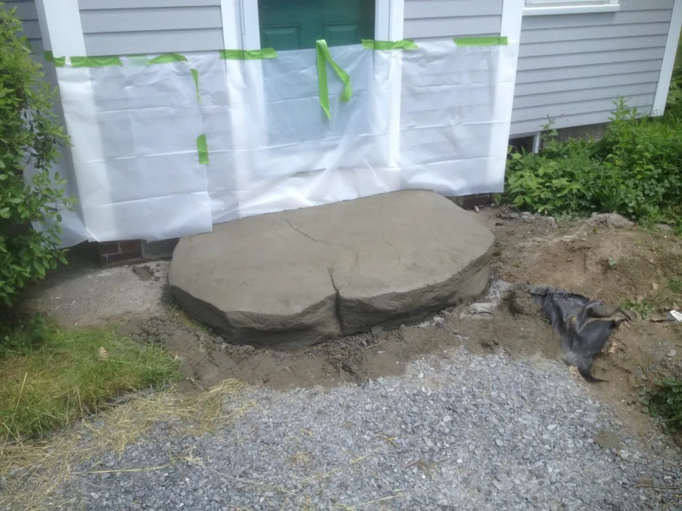 Decorative Step Installation for Small Walkway Expansion by Maple Creek Landworks LLC - Photo 7