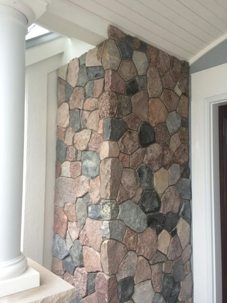 Divided stone house façade by Martell Custom Stone LLC - Photo 5