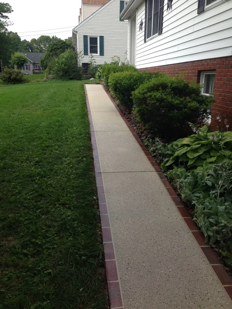 Paved Pathways with Spray Texture Edging by Elite Concrete Design - Photo 3