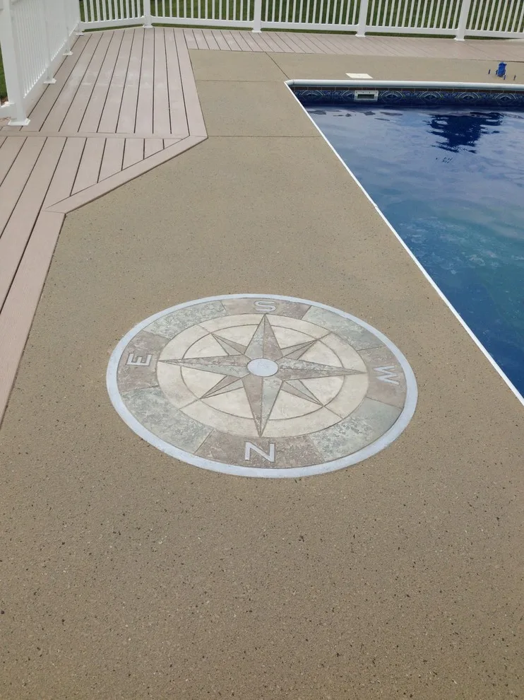 Textured Spray Coatings for Pool Decks by Elite Concrete Design - Photo 2