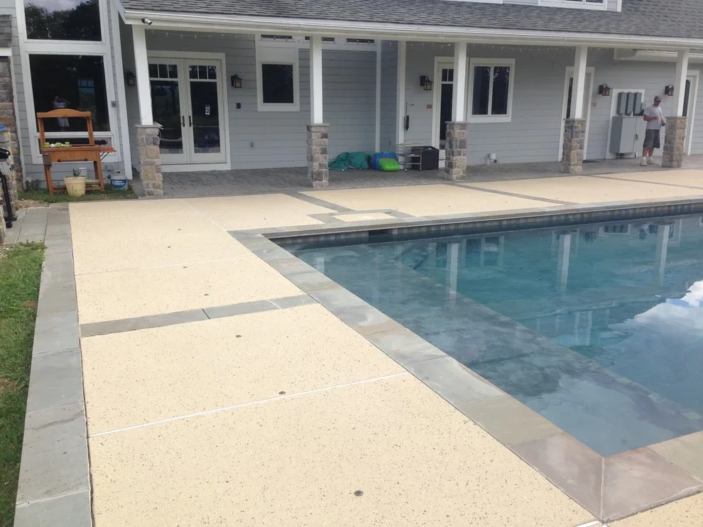 Textured Spray Coatings for Pool Decks by Elite Concrete Design - Photo 3