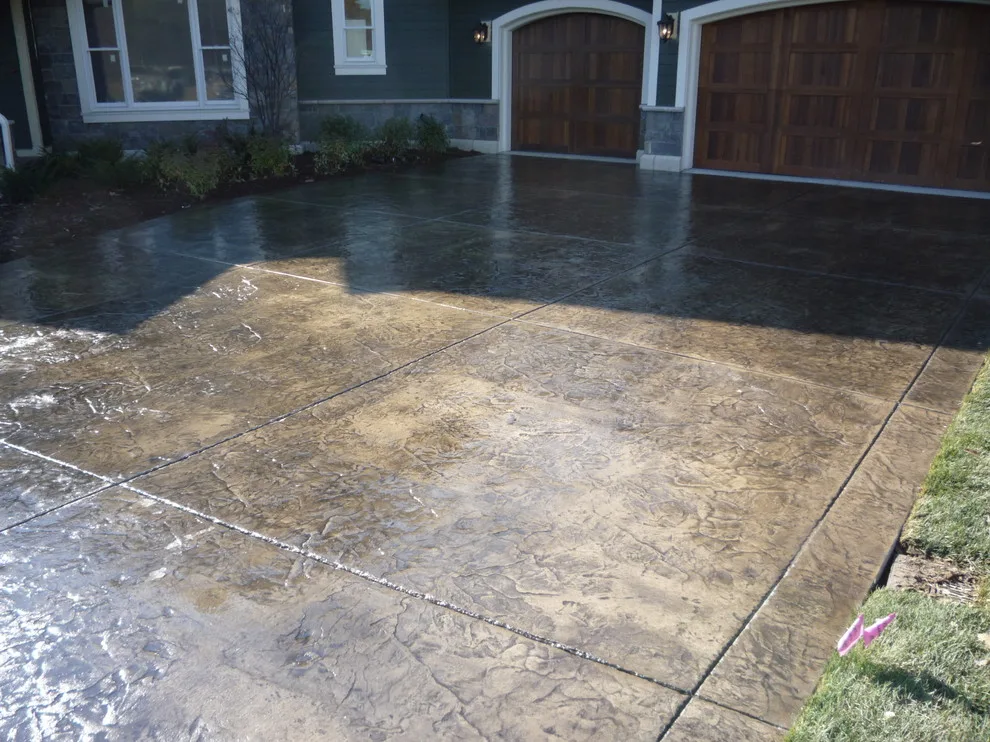 Decorative and Colored Stamped Concrete Driveways by Cipala Decorative Concrete Inc - Photo 31