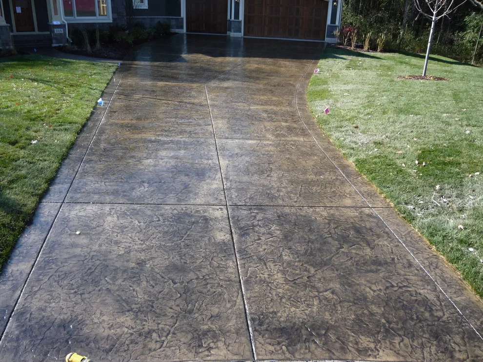 Decorative and Colored Stamped Concrete Driveways by Cipala Decorative Concrete Inc - Photo 26
