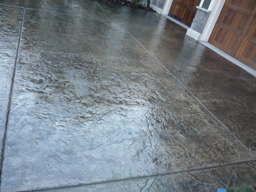 Decorative and Colored Stamped Concrete Driveways by Cipala Decorative Concrete Inc - Photo 25