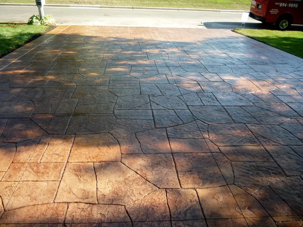 Decorative and Colored Stamped Concrete Driveways by Cipala Decorative Concrete Inc - Photo 29