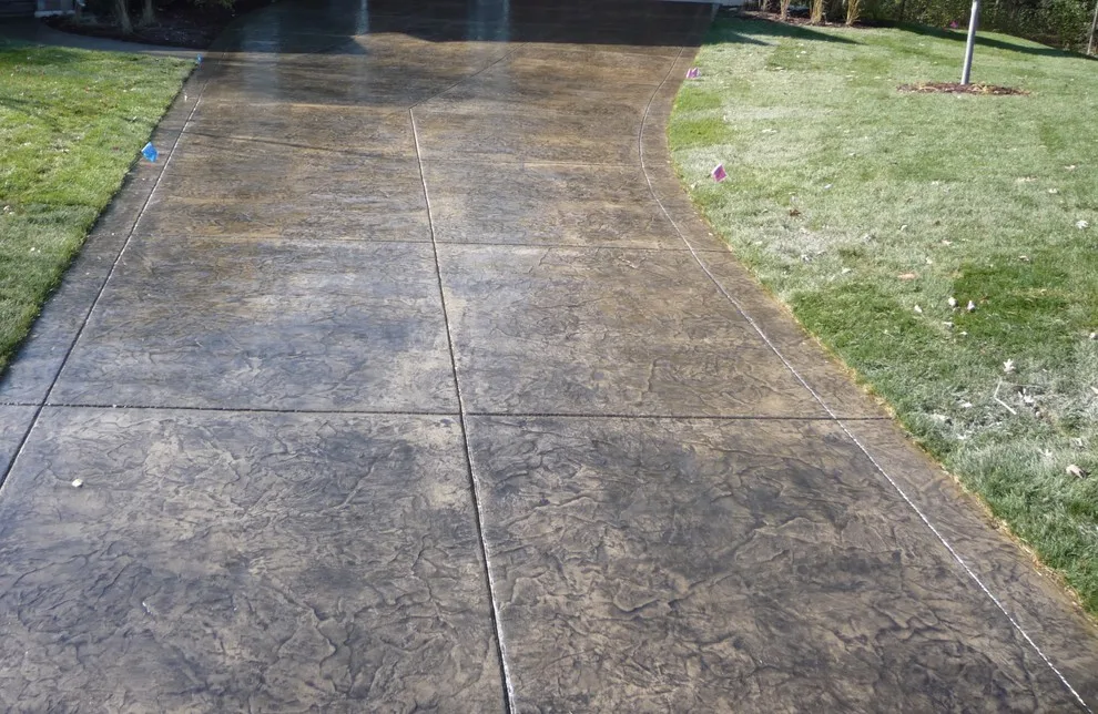 Decorative and Colored Stamped Concrete Driveways by Cipala Decorative Concrete Inc - Photo 37