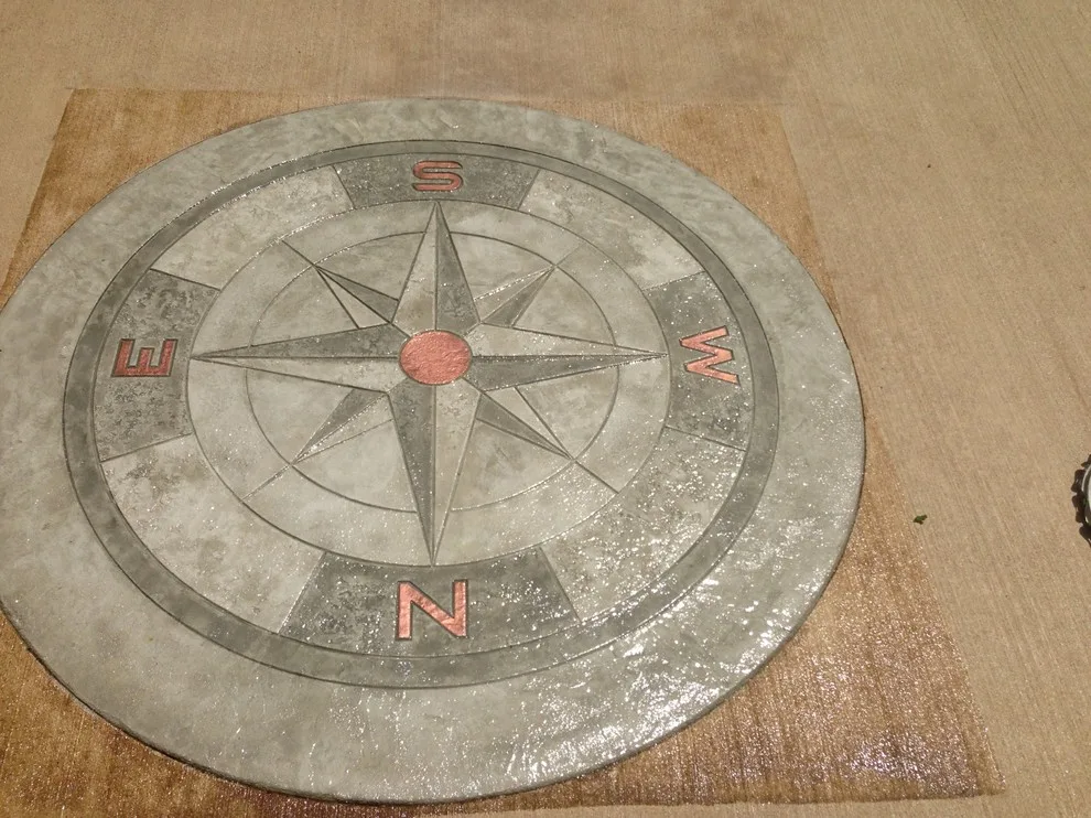 Engraved Directional Star by Elite Concrete Design - Photo 11