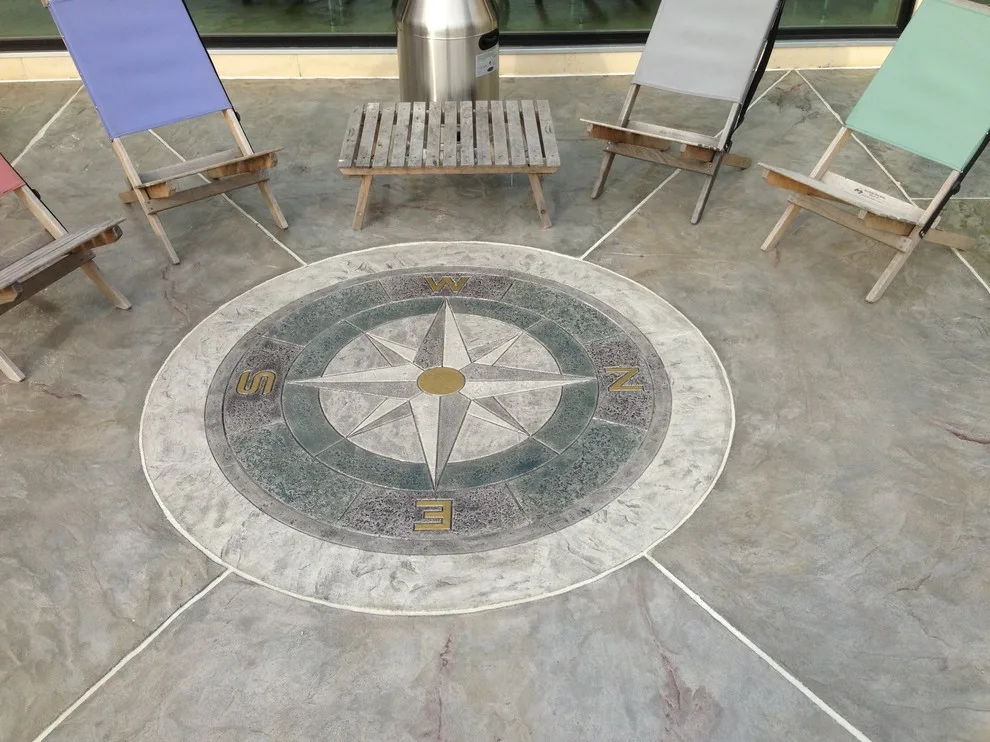 Engraved Directional Star by Elite Concrete Design - Photo 3
