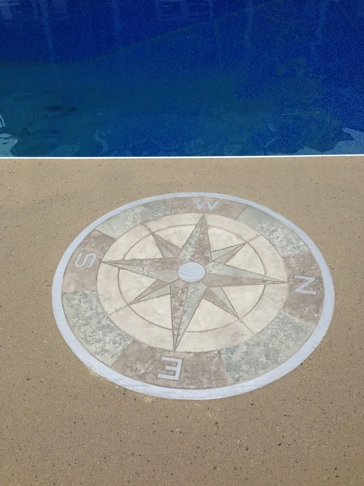 Engraved Directional Star by Elite Concrete Design - Photo 7