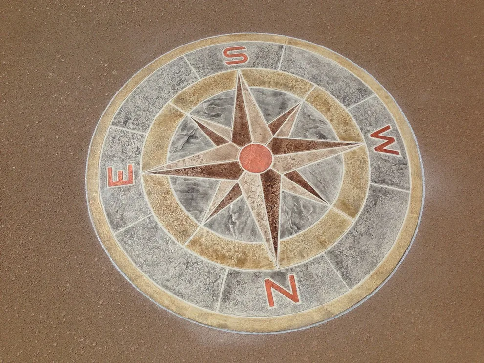 Engraved Directional Star by Elite Concrete Design - Photo 12