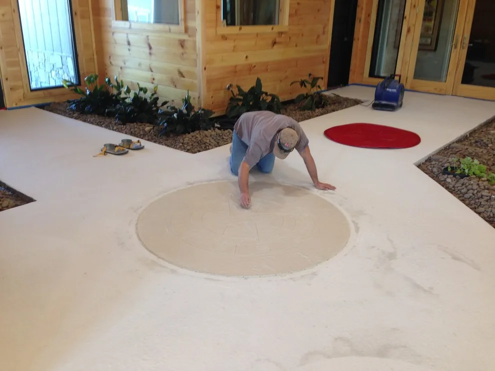 Engraved Directional Star by Elite Concrete Design - Photo 4