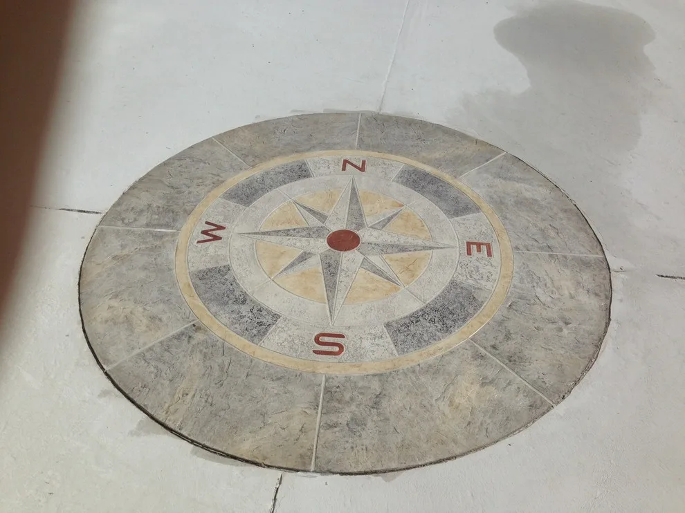 Engraved Directional Star by Elite Concrete Design - Photo 8