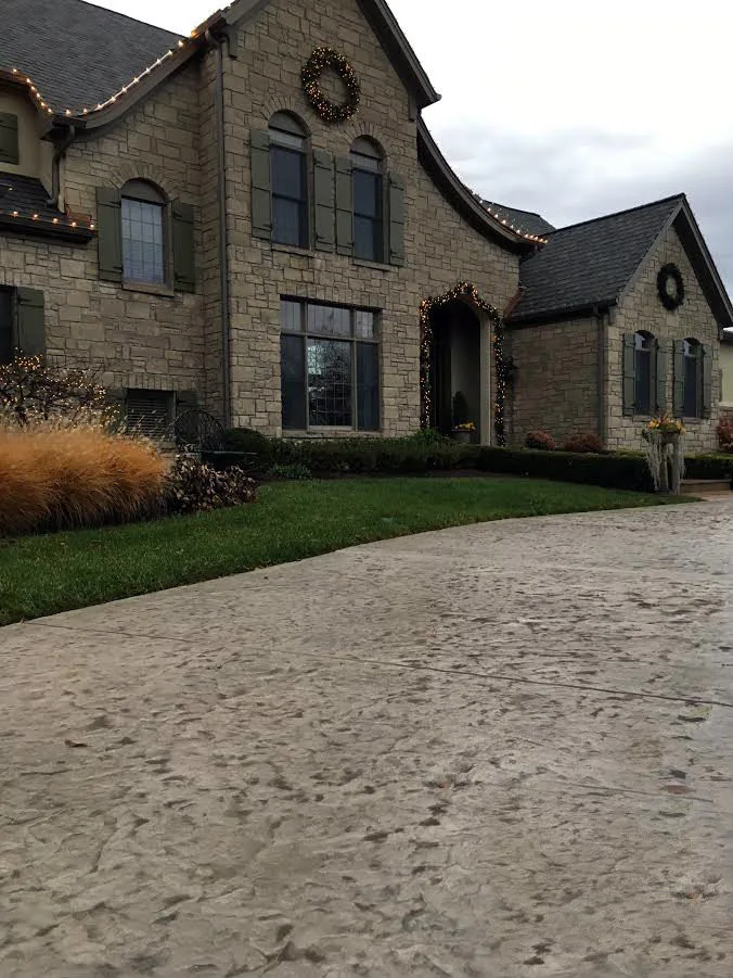 Overlay for Stamped Concrete Driveway by Decorative Concrete Resurfacing - Photo 7