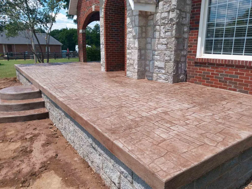 Concrete Patios with Stamping by The Concrete Gentlemen, LLC - Photo 5
