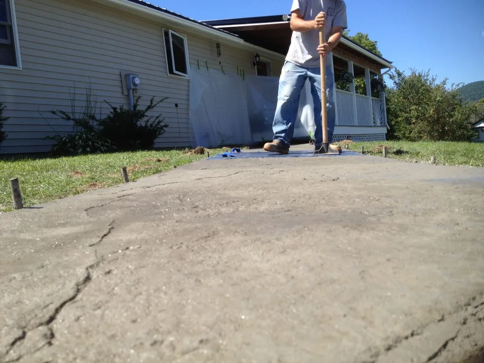 Orford, NH Stamped Concrete Pathway by Maple Creek Landworks LLC - Photo 4