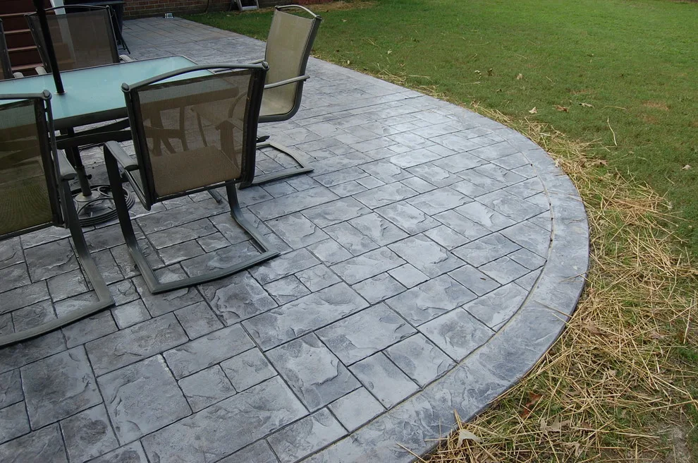 Ashlar Slate Stamped Patio by Warrick Concrete Services, Inc. - Photo 12