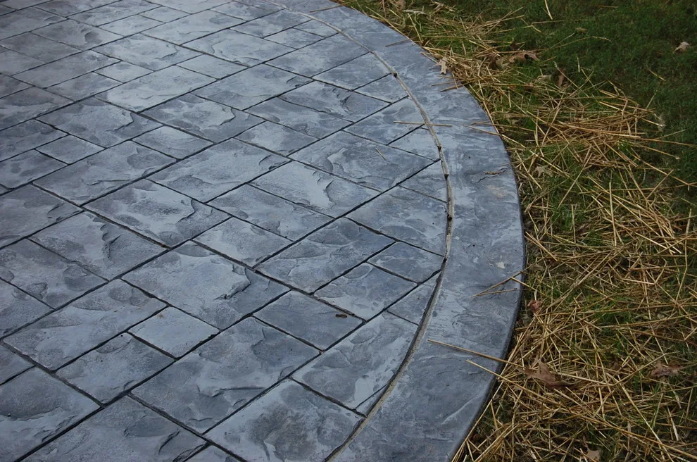 Ashlar Slate Stamped Patio by Warrick Concrete Services, Inc. - Photo 16