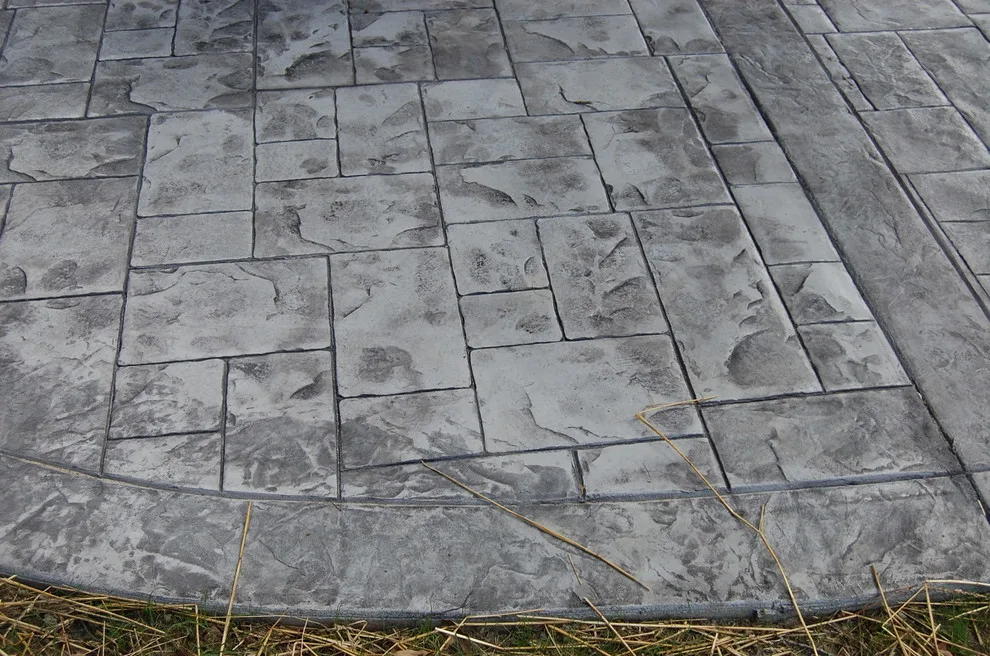 Ashlar Slate Stamped Patio by Warrick Concrete Services, Inc. - Photo 13
