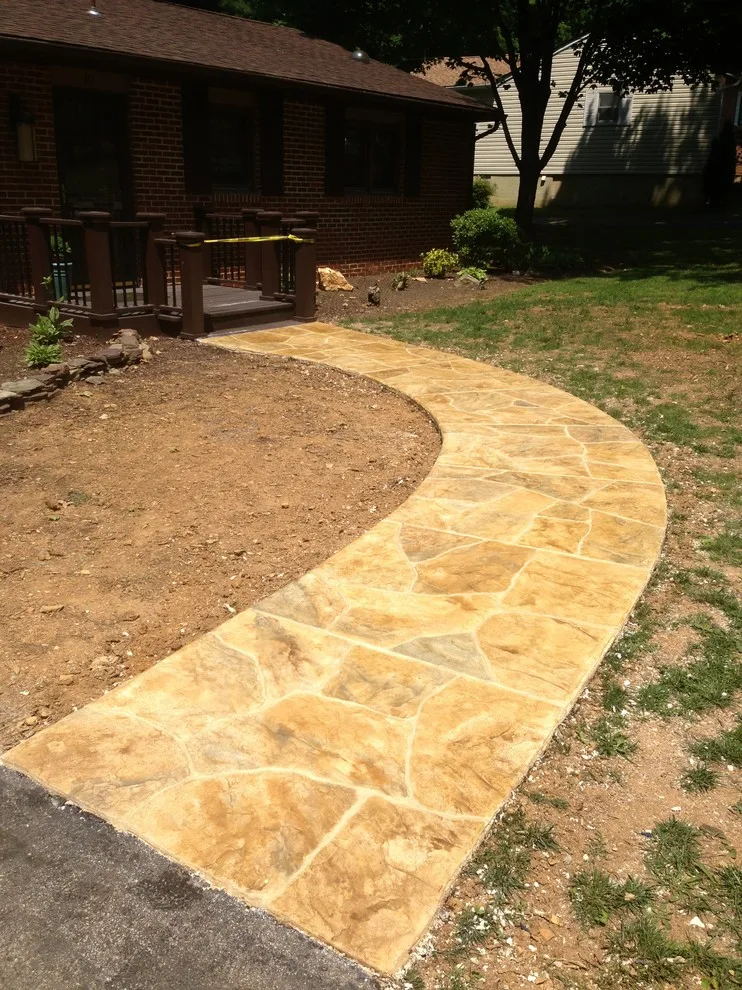 Imprinted Stone Concrete Coating by Elite Concrete Design - Photo 2