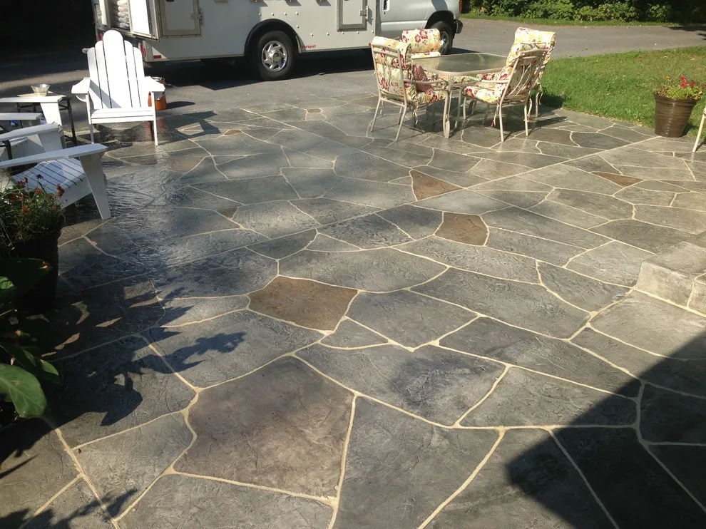 Imprinted Stone Concrete Coating by Elite Concrete Design - Photo 18