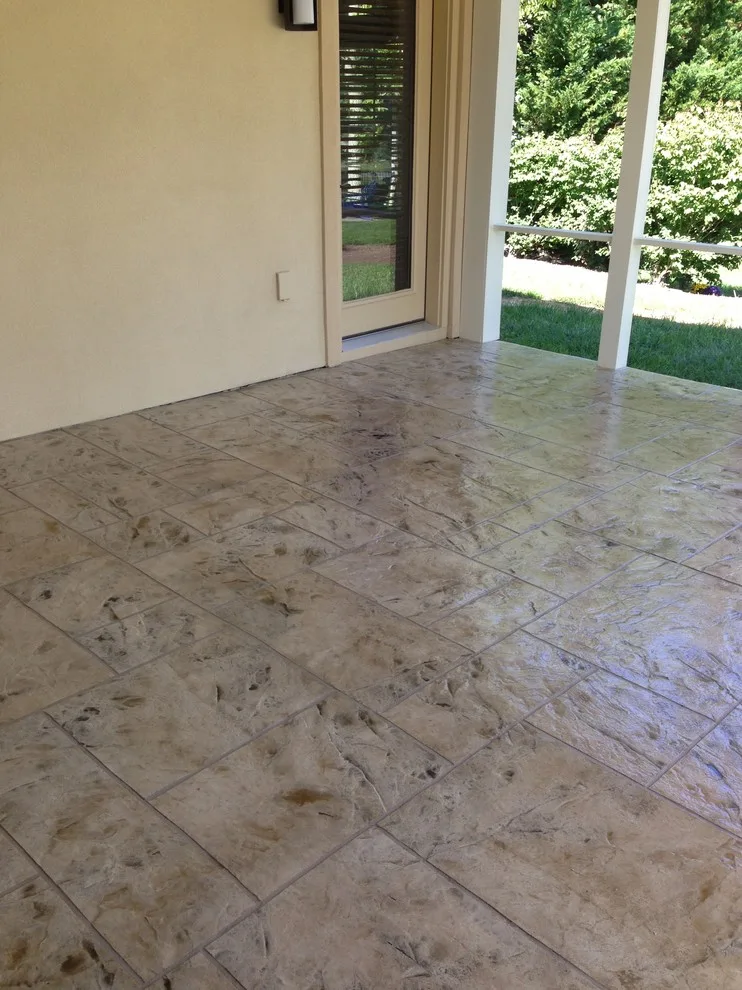 Imprinted Stone Concrete Coating by Elite Concrete Design - Photo 8