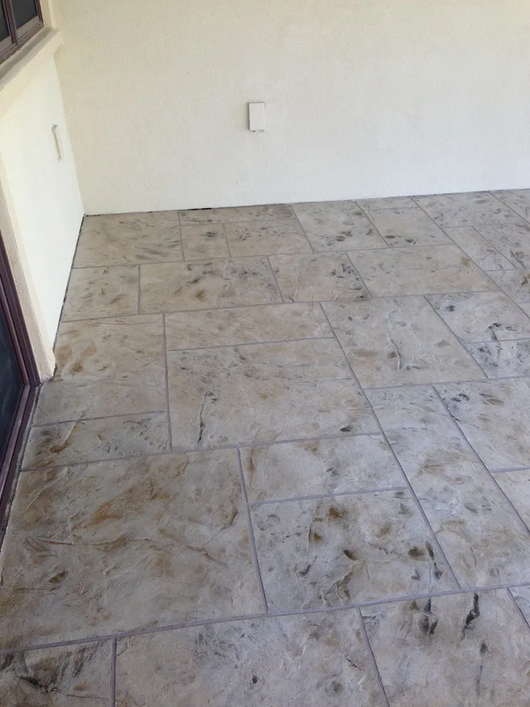 Imprinted Stone Concrete Coating by Elite Concrete Design - Photo 6