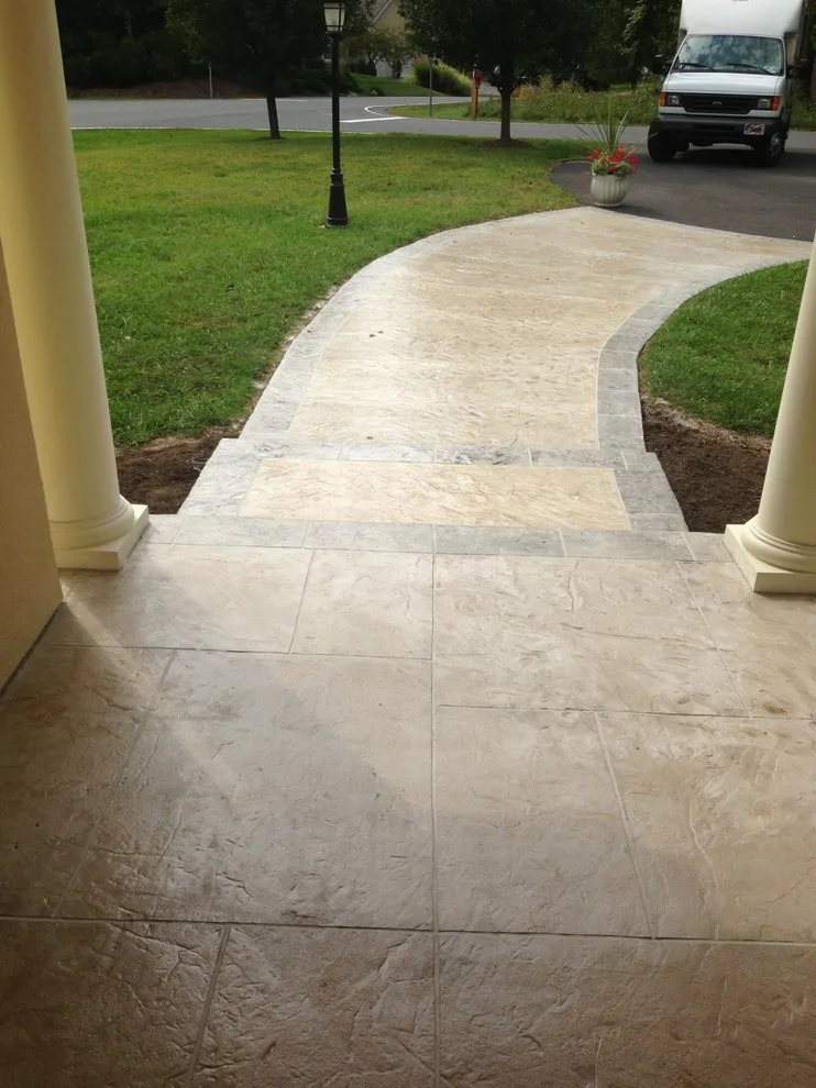 Imprinted Stone Concrete Coating by Elite Concrete Design - Photo 13