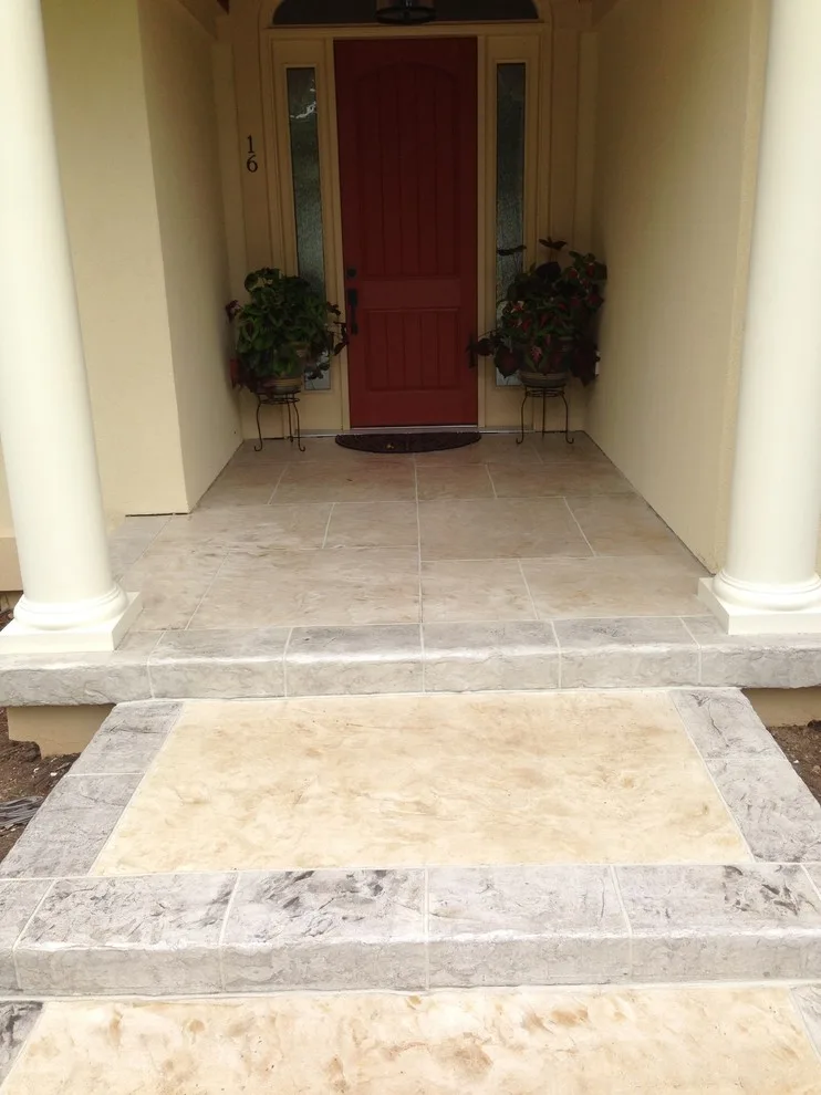 Imprinted Stone Concrete Coating by Elite Concrete Design - Photo 7