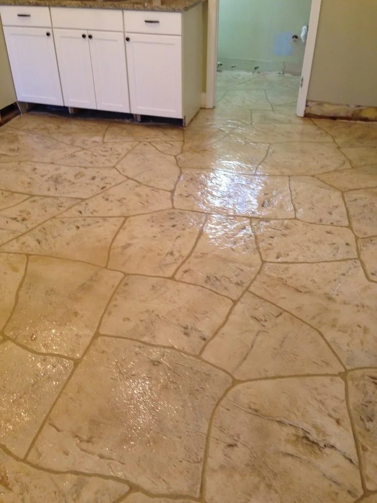 Imprinted Stone Concrete Coating by Elite Concrete Design - Photo 22