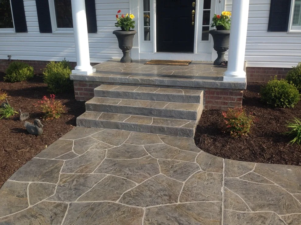 Imprinted Stone Concrete Coating by Elite Concrete Design - Photo 5