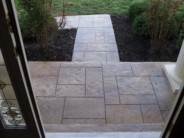 Imprinted Stone Concrete Coating by Elite Concrete Design - Photo 23