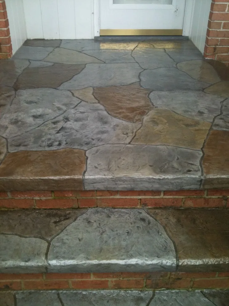 Imprinted Stone Concrete Coating by Elite Concrete Design - Photo 31