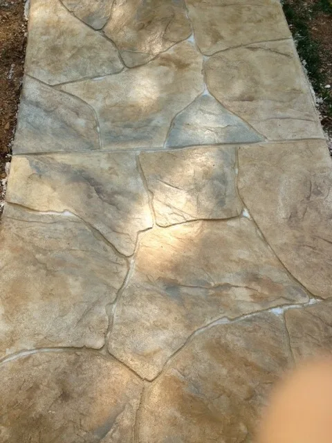 Imprinted Stone Concrete Coating by Elite Concrete Design - Photo 29