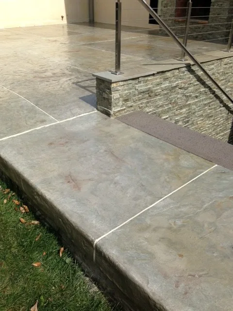 Imprinted Stone Concrete Coating by Elite Concrete Design - Photo 19