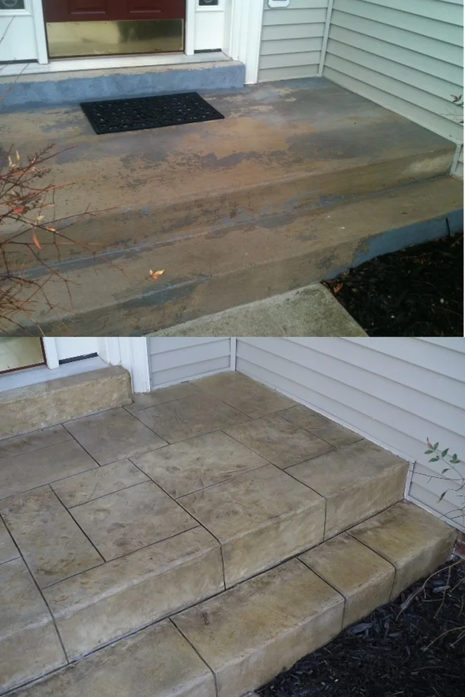 Imprinted Stone Concrete Coating by Elite Concrete Design - Photo 11