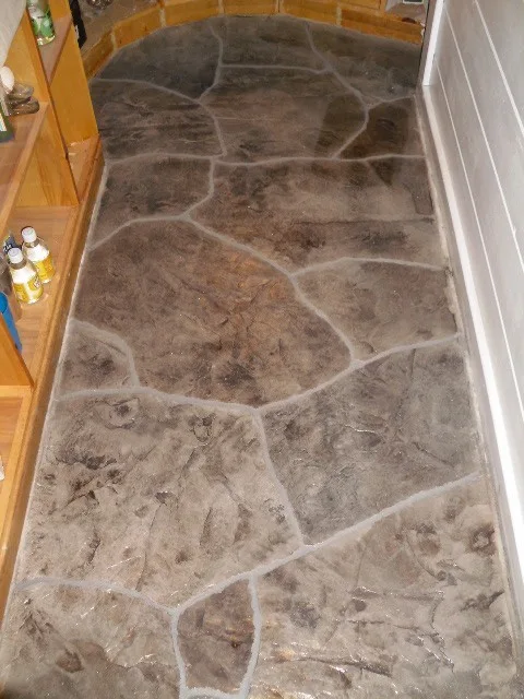 Interior Stamped Stone Coating by Elite Concrete Design - Photo 3