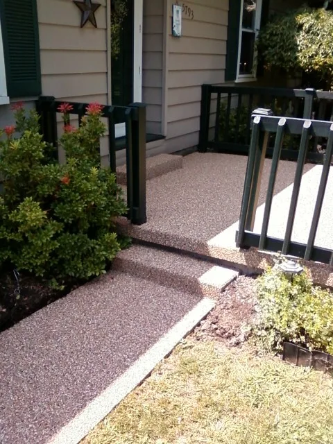 PATHWAYS & WALKWAYS by Pebblestone Floors Concrete Resurfacing - Photo 8
