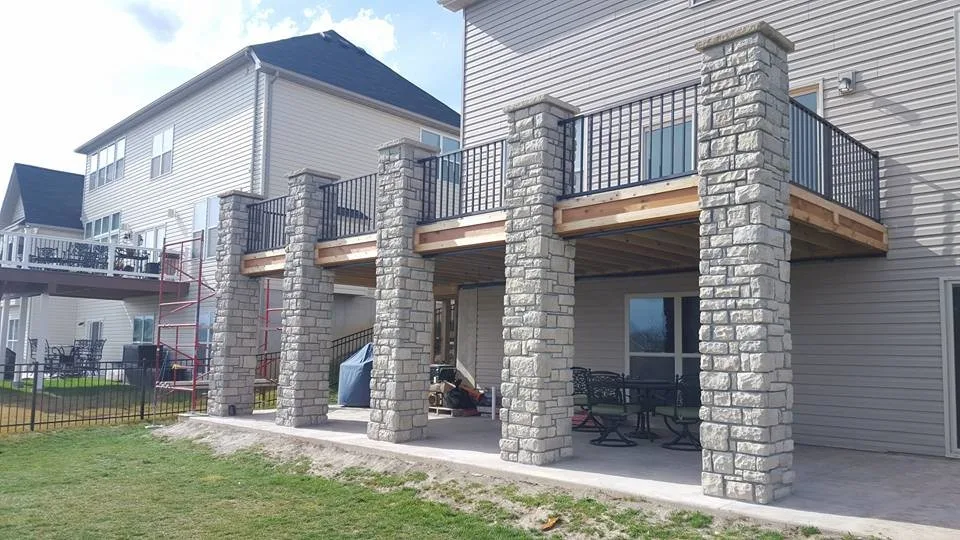 O'Fallon, Missouri Stone Columns by Masterpiece Masonry - Photo 5