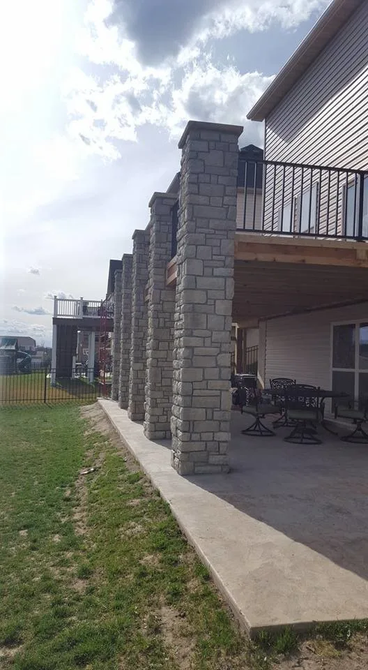 O'Fallon, Missouri Stone Columns by Masterpiece Masonry - Photo 3