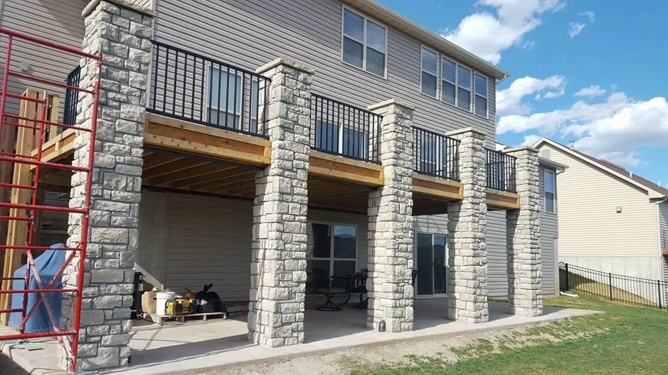 O'Fallon, Missouri Stone Columns by Masterpiece Masonry - Photo 7