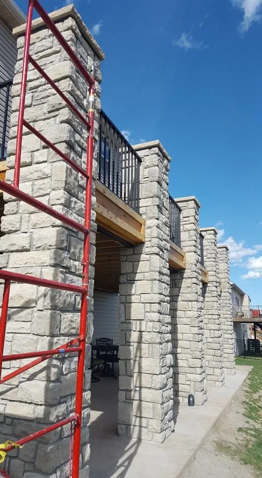O'Fallon, Missouri Stone Columns by Masterpiece Masonry - Photo 8